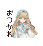 ゴシック＆ロリータガールのありがとう（個別スタンプ：3）
