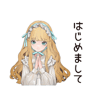 ゴシック＆ロリータガールのありがとう（個別スタンプ：22）