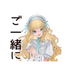 ゴシック＆ロリータガールのありがとう（個別スタンプ：37）