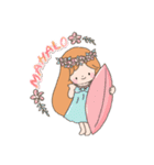 夏のアロハスタンプ！（個別スタンプ：39）