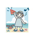 大人女子のゆるふわな日々 Vol.42【夏】（個別スタンプ：33）