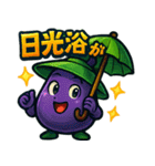 夏野菜のキャラクタースタンプ（個別スタンプ：6）