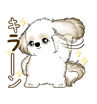 シーズー犬 2025 「たまには本音で」（個別スタンプ：15）