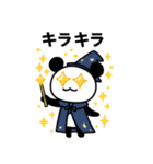 ぱんだぴ-011-オーバーアクション（個別スタンプ：7）