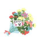夏のシュナウザー犬（個別スタンプ：37）