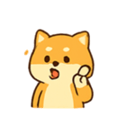 チル柴犬 ドラマな日常（個別スタンプ：13）