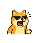 ロッキー熱血ロック柴犬（個別スタンプ：6）