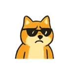 ロッキー熱血ロック柴犬（個別スタンプ：19）