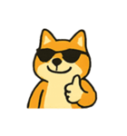 ロッキー熱血ロック柴犬（個別スタンプ：23）