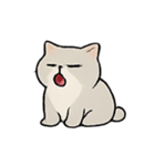 ミスター・フラッフ怠け猫王の支配術（個別スタンプ：22）