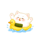 ぷにぷに ねこおにぎりスタンプ Vol.1（個別スタンプ：2）