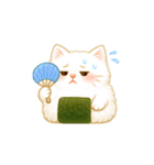 ぷにぷに ねこおにぎりスタンプ Vol.1（個別スタンプ：3）
