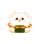 ぷにぷに ねこおにぎりスタンプ Vol.1（個別スタンプ：5）