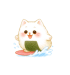 ぷにぷに ねこおにぎりスタンプ Vol.1（個別スタンプ：10）