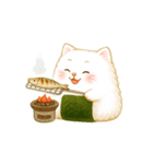 ぷにぷに ねこおにぎりスタンプ Vol.1（個別スタンプ：15）