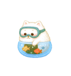 ぷにぷに ねこおにぎりスタンプ Vol.1（個別スタンプ：22）