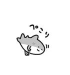動くしょぼいサメ（個別スタンプ：6）