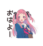 げんきな女子高生のテスト勉強★応援（個別スタンプ：2）