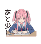 げんきな女子高生のテスト勉強★応援（個別スタンプ：27）