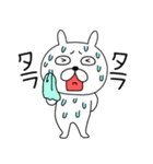 【感情を伝える】ぶさいくウサギ41（個別スタンプ：38）