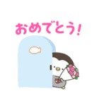 こつぶぺんぎん。（個別スタンプ：5）