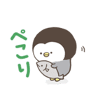 こつぶぺんぎん。（個別スタンプ：20）