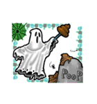 アンデッド動く⚰️ゴースト毎日使える日常（個別スタンプ：19）