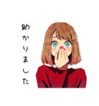 やさしい妻の今日のありがとう♡（個別スタンプ：36）