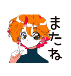 クールなお姉さん★猫溺愛LIFE（個別スタンプ：10）