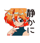 クールなお姉さん★猫溺愛LIFE（個別スタンプ：14）