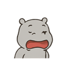 まんまるカバの感情パレード（個別スタンプ：10）