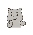 まんまるカバの感情パレード（個別スタンプ：12）