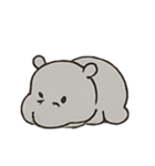 まんまるカバの感情パレード（個別スタンプ：15）