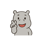 まんまるカバの感情パレード（個別スタンプ：19）