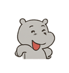 まんまるカバの感情パレード（個別スタンプ：21）