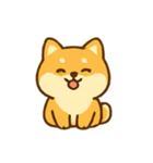 柴犬 日常気分（個別スタンプ：1）