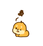 柴犬 日常気分（個別スタンプ：4）