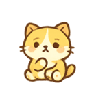 プリンねこPuddingのほわほわ日常（個別スタンプ：3）