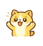 プリンねこPuddingのほわほわ日常（個別スタンプ：8）