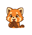 レッサーパンダキュート（個別スタンプ：8）