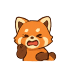 レッサーパンダキュート（個別スタンプ：13）