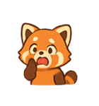 レッサーパンダキュート（個別スタンプ：14）