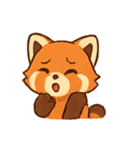 レッサーパンダキュート（個別スタンプ：17）