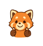 レッサーパンダキュート（個別スタンプ：19）