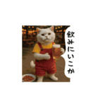 お猫様の吹き出しスタンプ8（個別スタンプ：3）