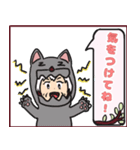 もこもこ赤いフードの女の子（個別スタンプ：20）