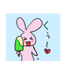 うさ吉の夏（個別スタンプ：4）