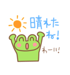 カエル好きの使いやすい日常スタンプ6(夏)（個別スタンプ：35）