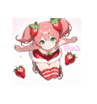 ベリースイートな苺姫日常スタンプ（個別スタンプ：9）