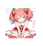 ベリースイートな苺姫日常スタンプ（個別スタンプ：12）